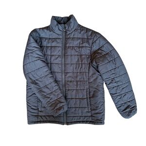 Wantdo Unisex Black Winter Puffer Coat